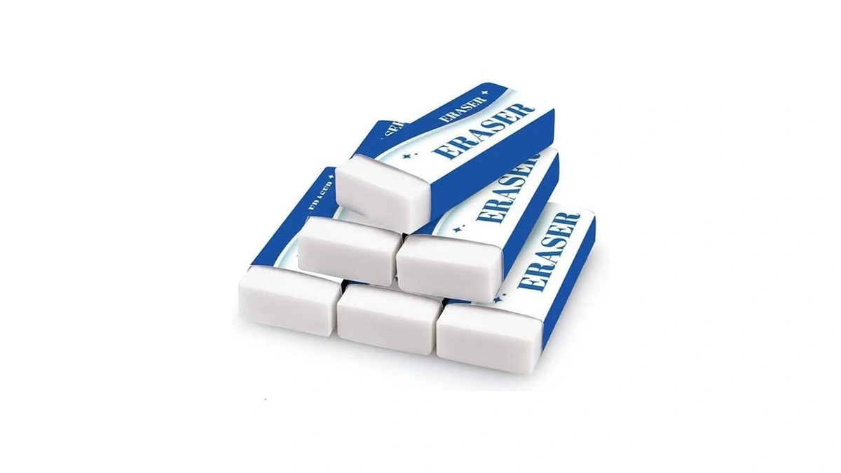 Faogo Erasers For School And Office, 6 Count, Handheld Cordless,
