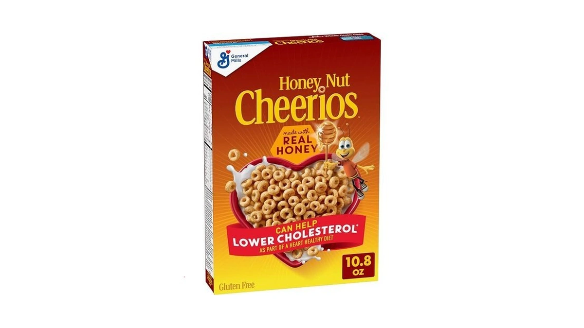 Honey Nut Cheerios, Heart Healthy Gluten Free Breakfast Cereal With