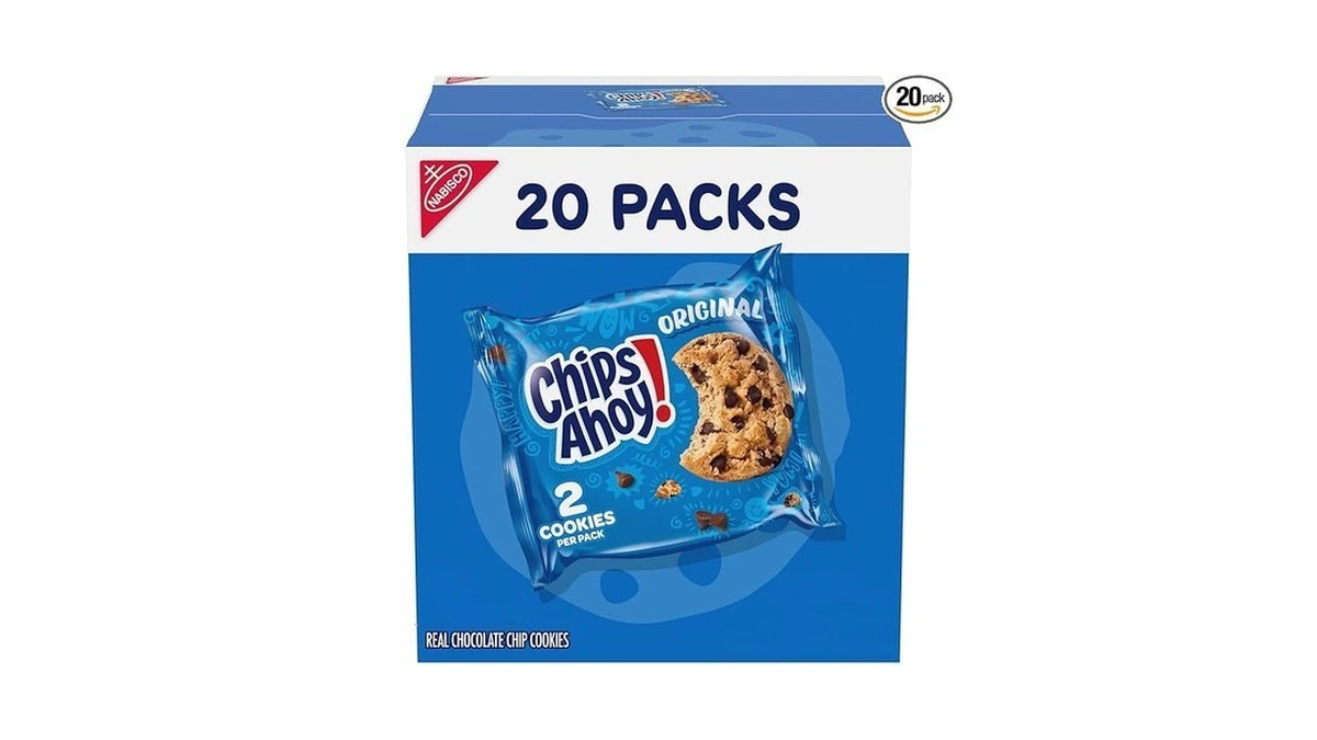 Chips Ahoy! Original Chocolate Chip Cookies, 20 Snack Packs (2