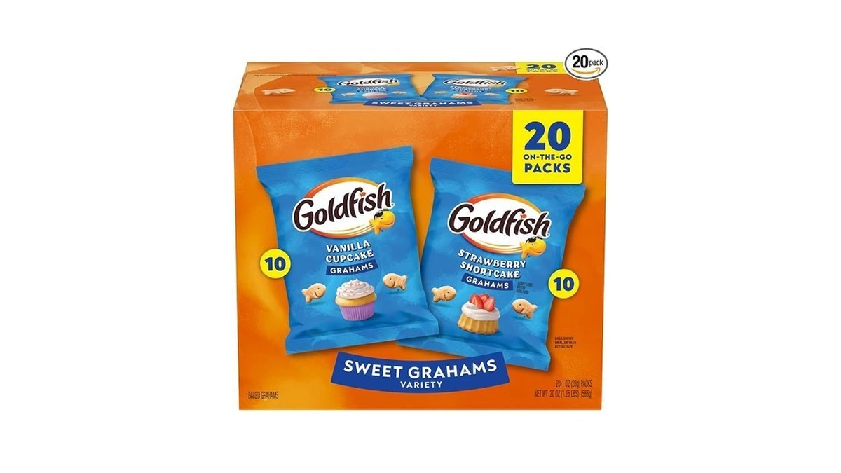 Goldfish Grahams Baked Graham Crackers Multipack, 20 Packs
