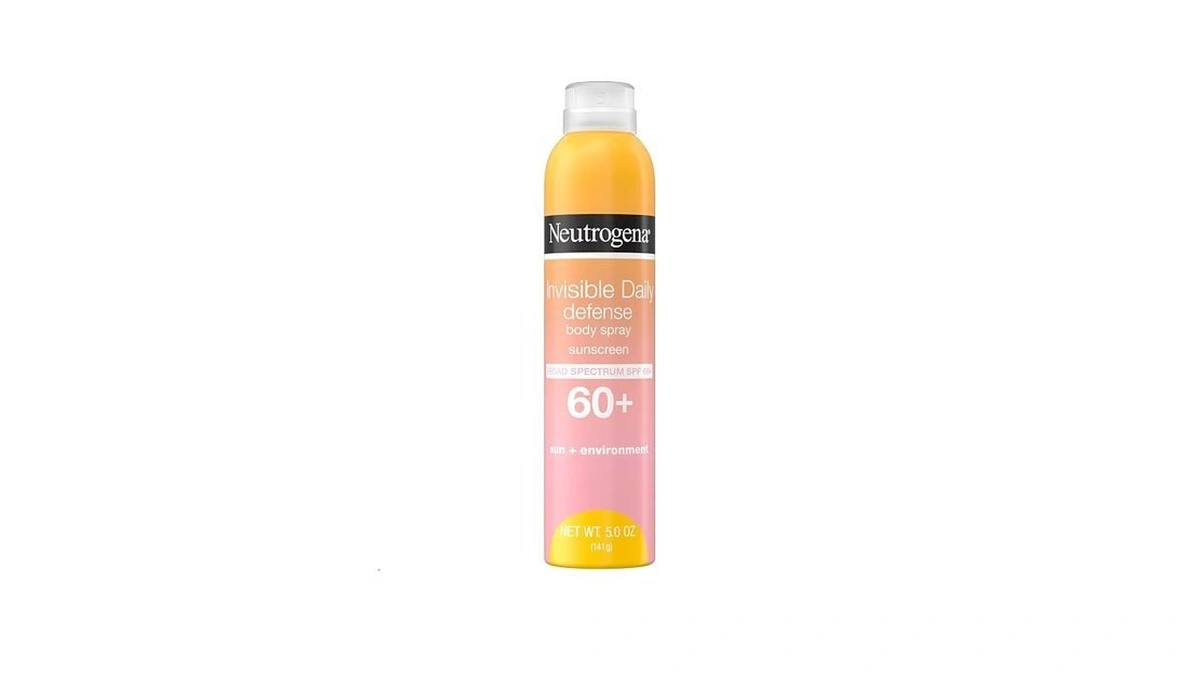 Neutrogena Invisible Daily Defense Body Sunscreen Spray, Broad Spectrum Spf
