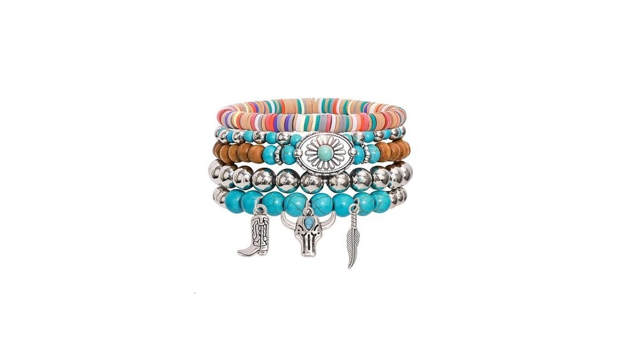 Sistble Cowgirl Bracelets For Women Girls, Cowgirl Jewelry Western Gifts