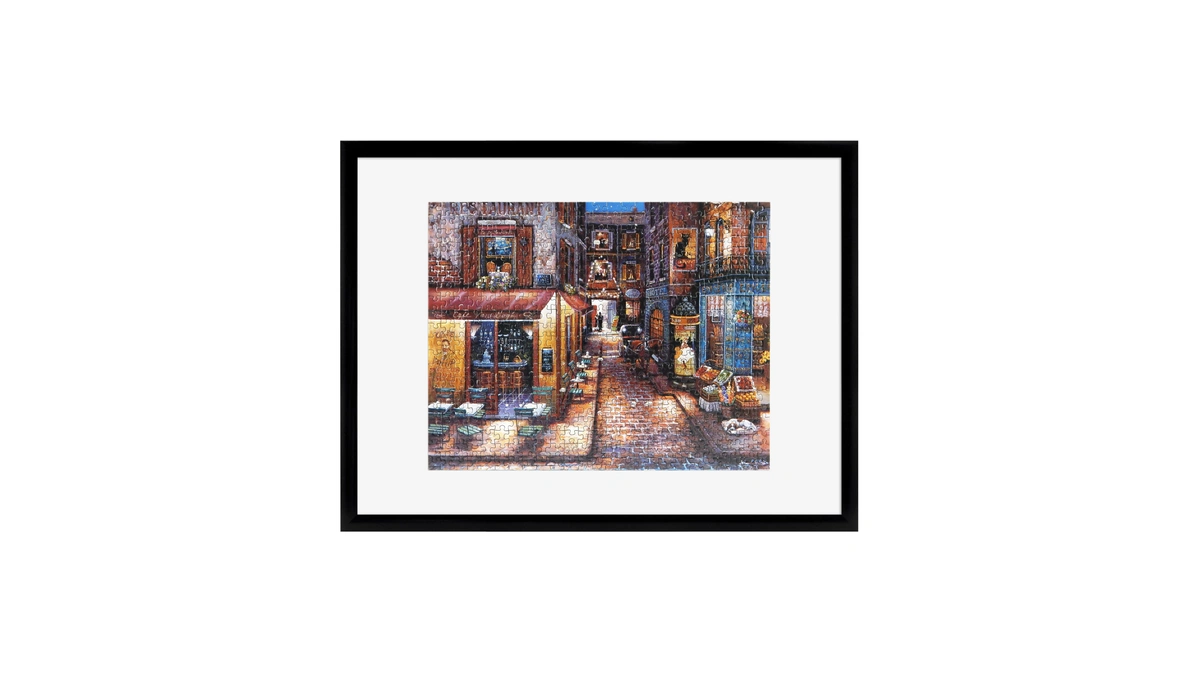 Mcs 20x27 Puzzle Frame For Finished Puzzles, Black Vertical &