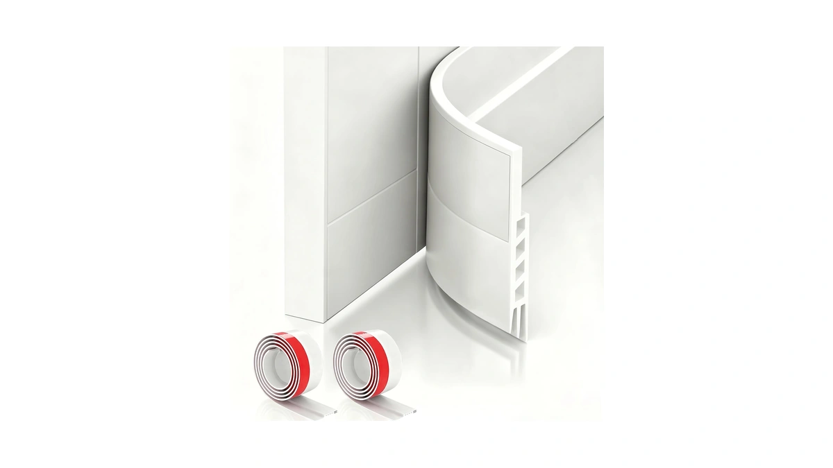 Suptikes 2 Pack Door Draft Stopper，door Sweep For Exterior &