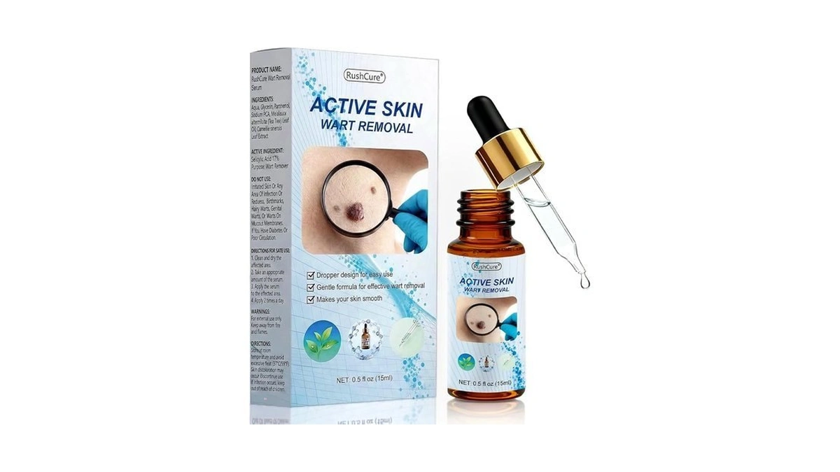 Rushcure 17% Salicylic Acid Wart Remover For Face & Body-