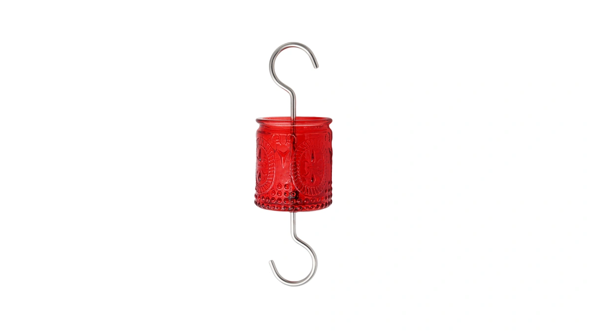 4oz Vintage Glass Ant Moat For Hummingbird Feeder 4 Oz