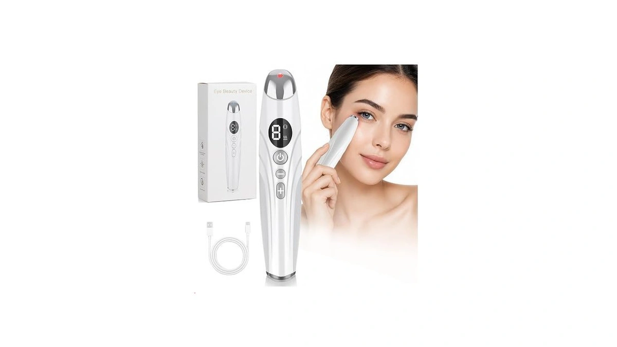Heated Eye Wand With Serum Infusion Port