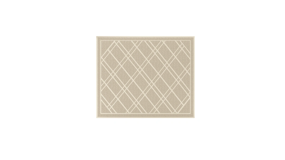 Sliptogrip Universal Door Mat Plaid Design Li...