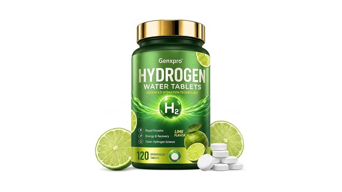 Molecular Hydrogen Tablets - Refreshing Lime Flavored Hydrogen Tablets For