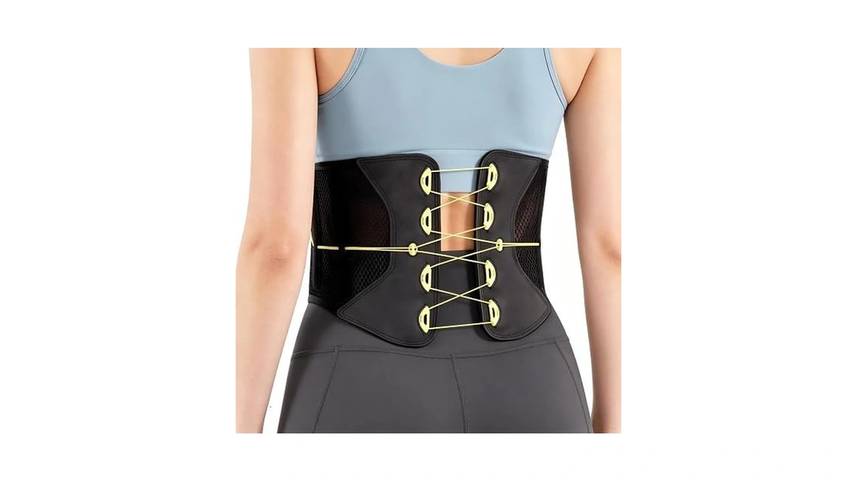 Aofit Back Brace For Lower Back Pain, Lightweight & Flexible