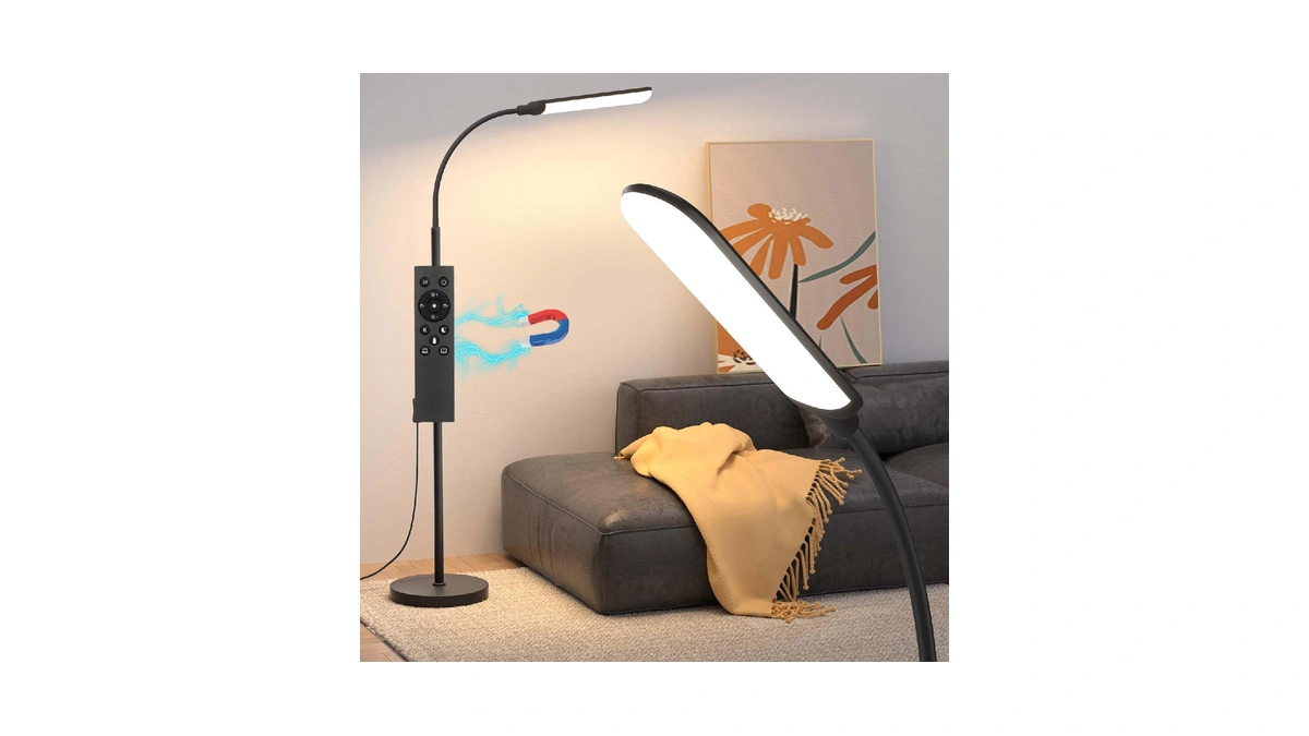 Aisutha Led Floor Lamp, 18w Super Bright Floor Lamp For
