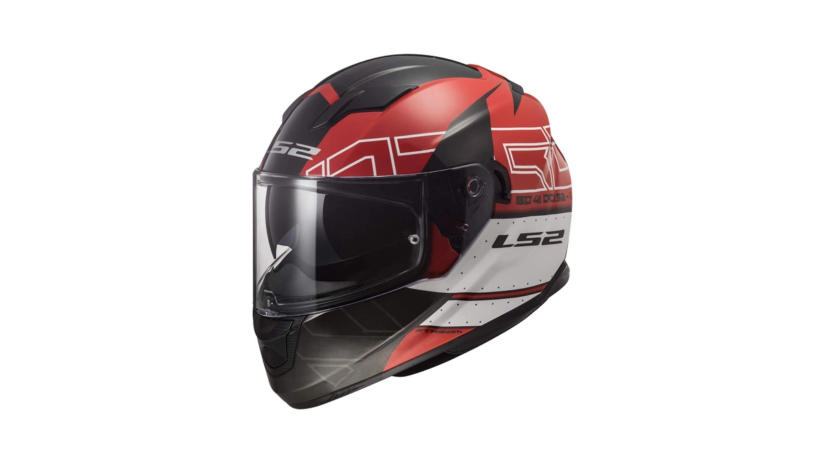 Ls2 Helmets Full Face Stream Evo Street Helmet (black Red