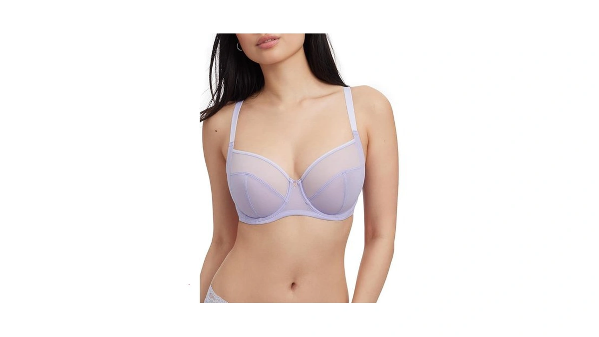 Skarlett Blue Women's Spellbound Sheer Side Support Full Coverage Underwire
