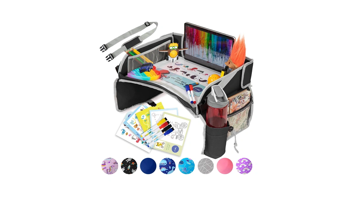 Pillani Kids Travel Tray For Car - Car Seat Tray