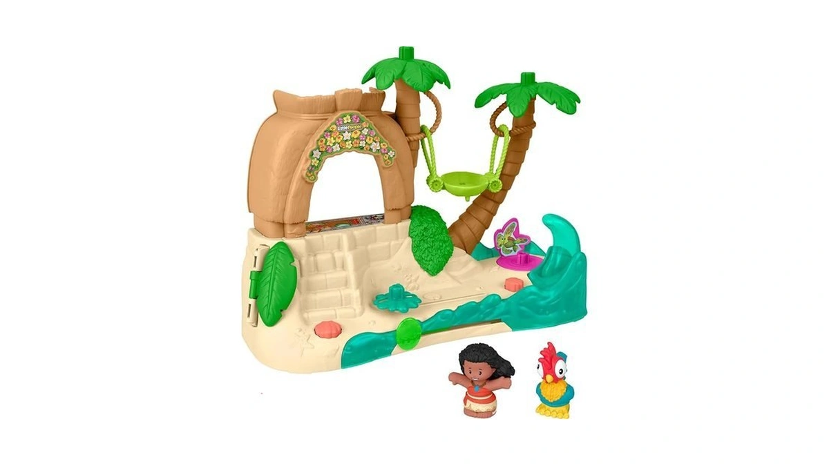 Fisher-price Little People Toddler Toy Disney Princess Moana Adventure Village