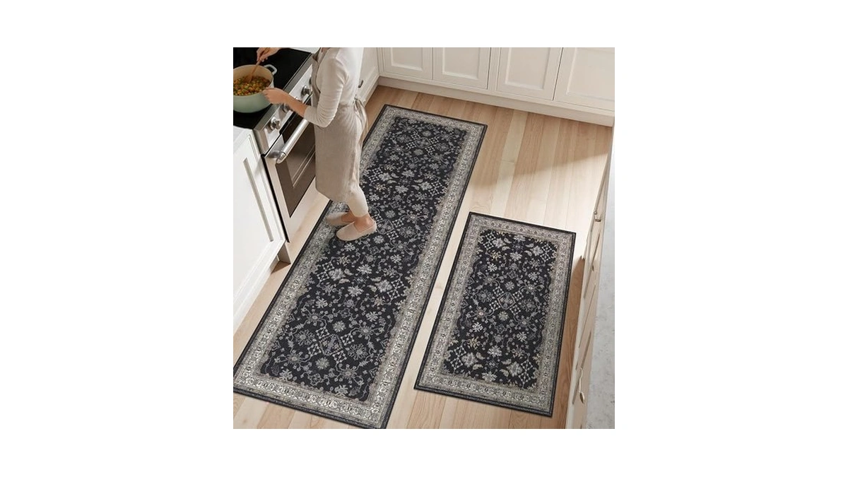 Ileading Kitchen Rugs Sets Of 2 Non Slip, Washable Kitchen