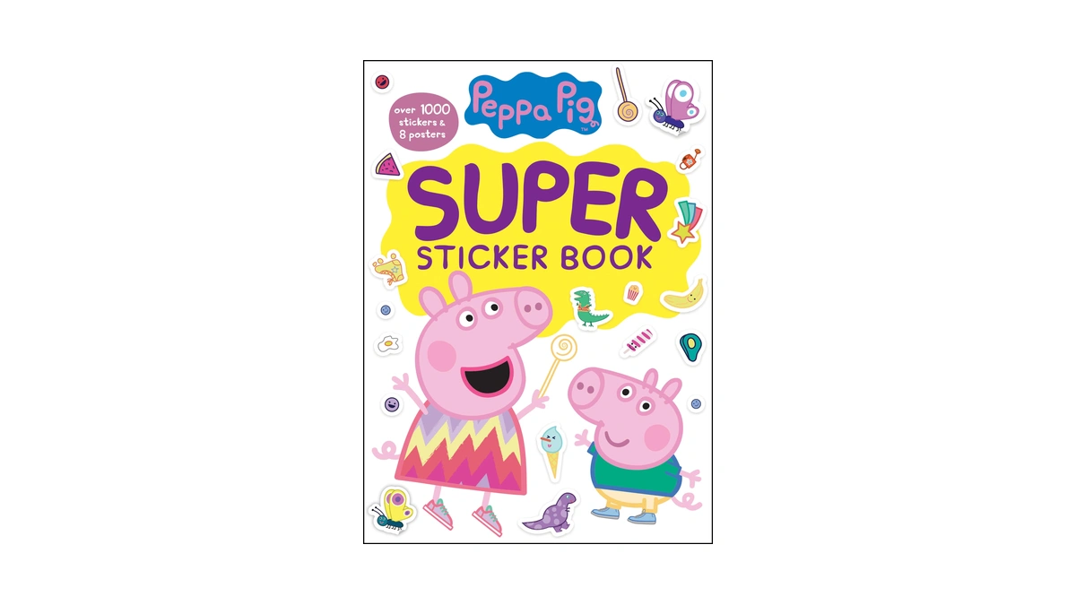 Peppa Pig Super Sticker Book: Over 1000 Stickers & 8