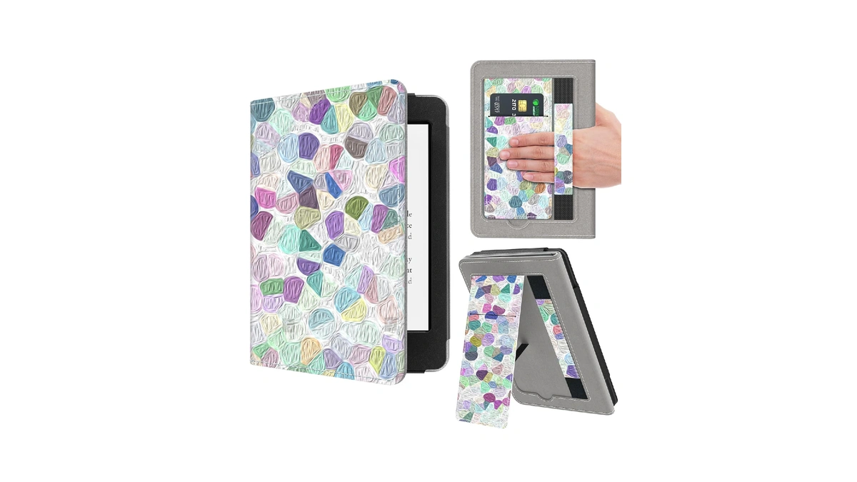 Vori Stand Case For 7"/6.8" Kindle Paperwhite (12th/11th Generation-2024/2021) And