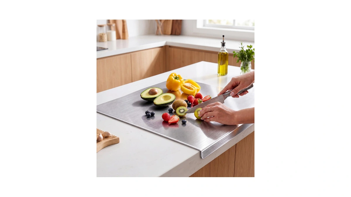 2026 New Titanium Cutting Boards For Kitchen, 100% Pure Titanium