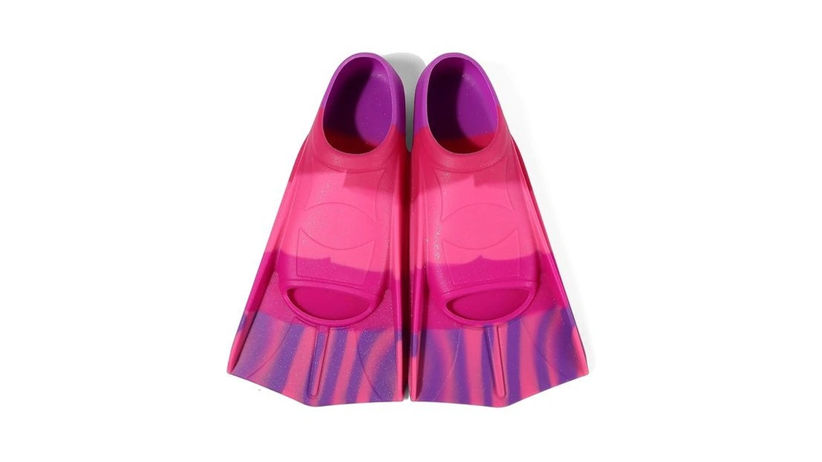 Azuunye Kids Swim Fins Youth Short Blade Swimming Training Flippers