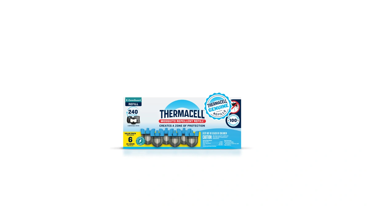 Thermacell Patio Shield Mosquito Repellent E-series Rechargeable Repeller Bundle; 20’