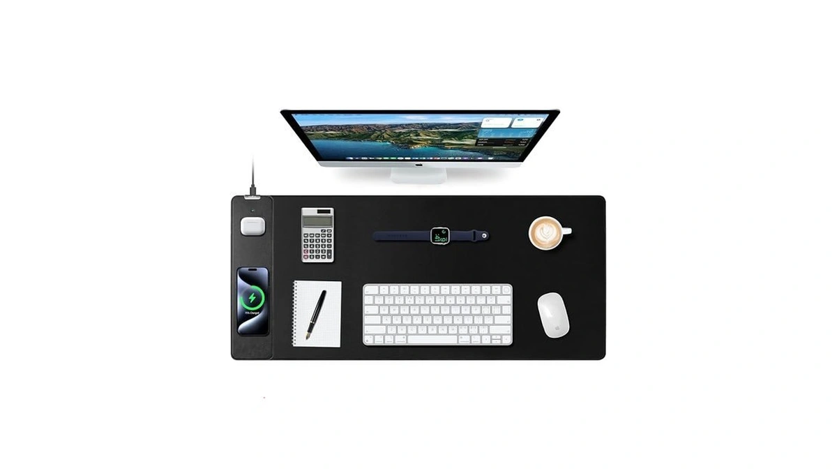 Mouse Pad With Wireless Charging, Gaming Mouse Pad With Ultra-smooth