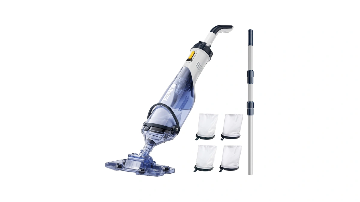 Pool Vacuum For Above Ground Pool, Jesimaik 18.5 Gpm Powerful