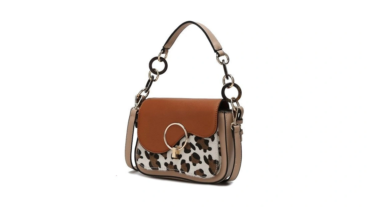 Mkf Collection Satchel Bags For Women, Vegan Leather Shoulder Bag,