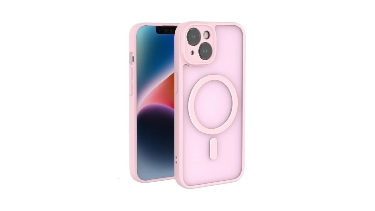 K Tomoto Magnetic Case Compatible With Iphone 13/14 Translucent Matte