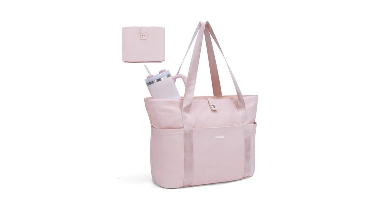 Ceneda Foldable Tote Bag For Women, Lightweight Work Bag With