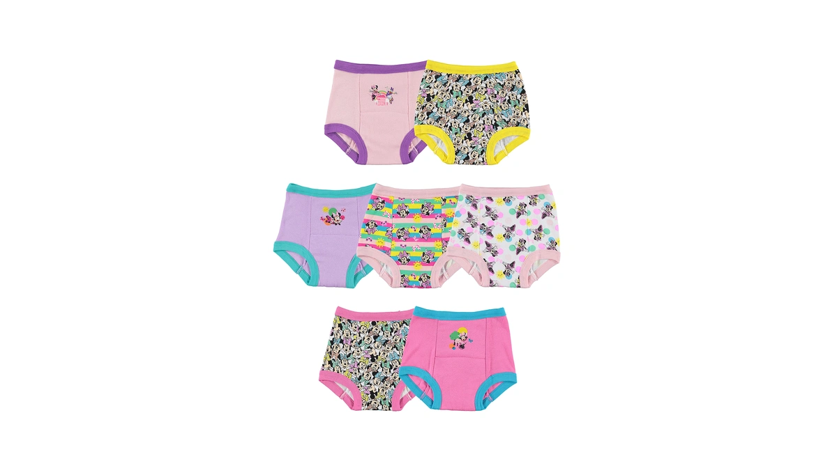 Disney Baby Girls Minnie Mouse Pants 3-pk, 10-pk Sizes 18m,