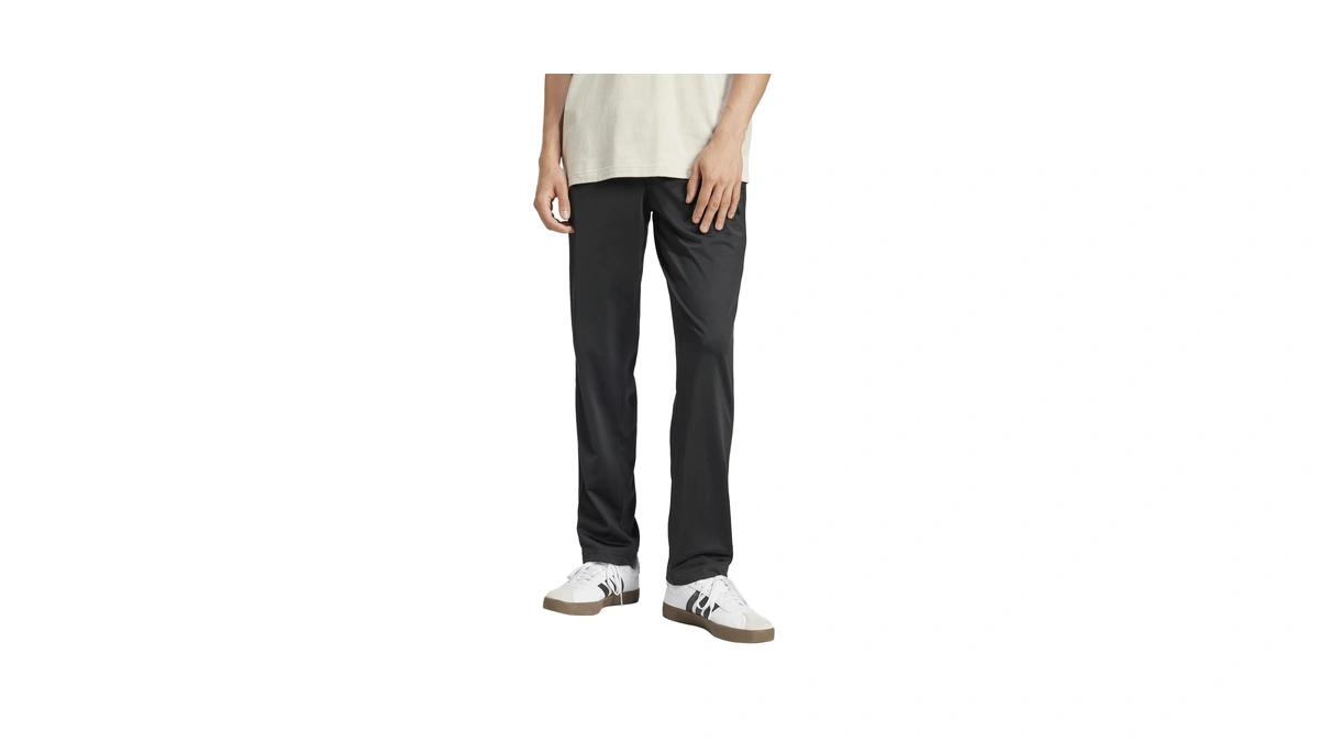 Adidas Mens 3-stripes Tricot Regular Fit Open Hem Sportswear Track