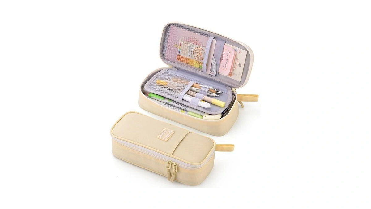 Cicimelon Durable Pen Pencil Case Big Storage Pen Pouch Bag