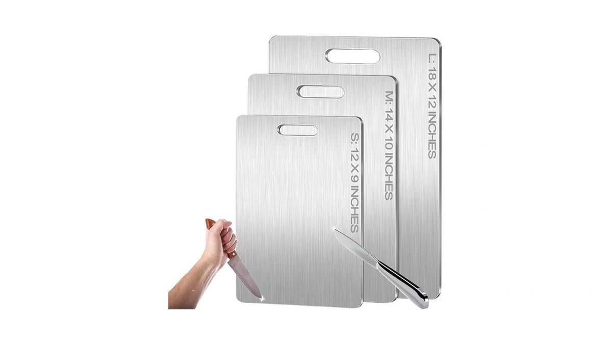 Titanium Cutting Board - 2026 New Upgrade 100% Pure Titanium