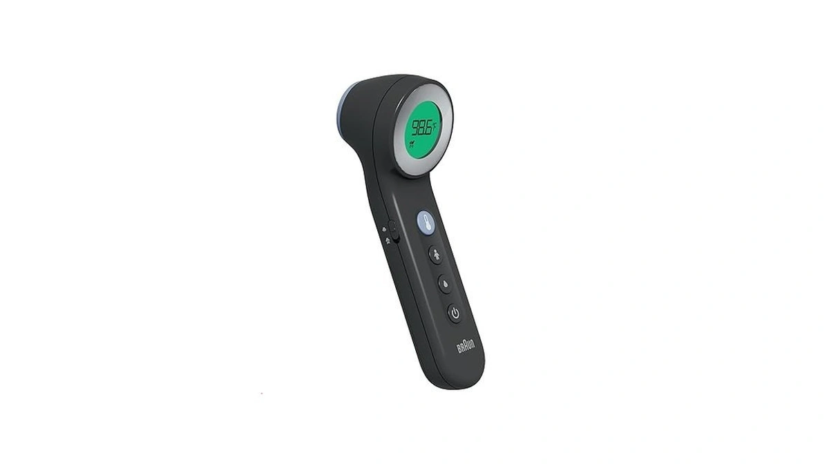 Braun Sensian 7 Forehead 3-in-1 Non-contact Infrared Thermometer, Age Precision