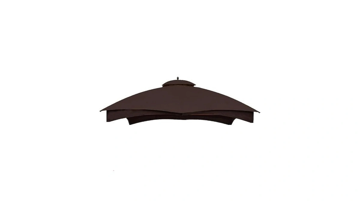 Wonwon Gazebo Replacement Canopy Top Cover 10x12 Double Tiered Canopy