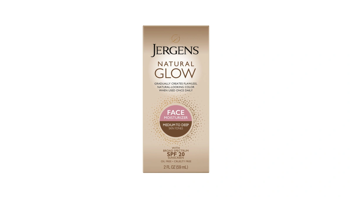 Jergens Natural Glow Self Tanner Face Moisturizer With Spf 20