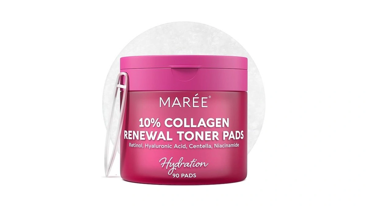Maree Collagen Acne Clearing Polishes - Toner Pads With Retinol