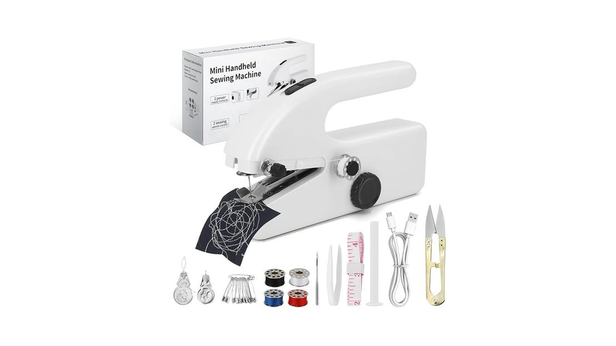 Handheld Sewing Machine Cordless – Portable Stitching Machine For Quick