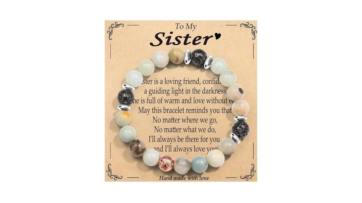 Oavook Sister Gifts Brother Birthday Gift For Her Sister Bracelets