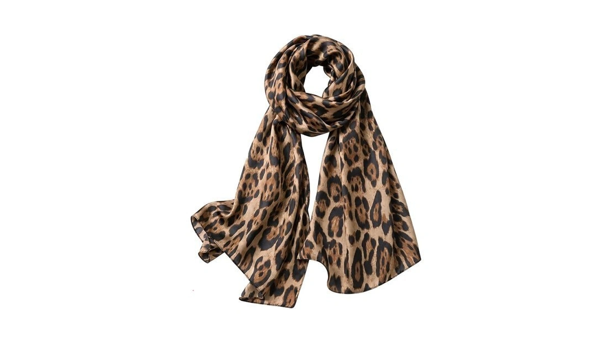 Yuifiare Silk Feeling Scarf For Women Large Lightweight Shawl Wrap