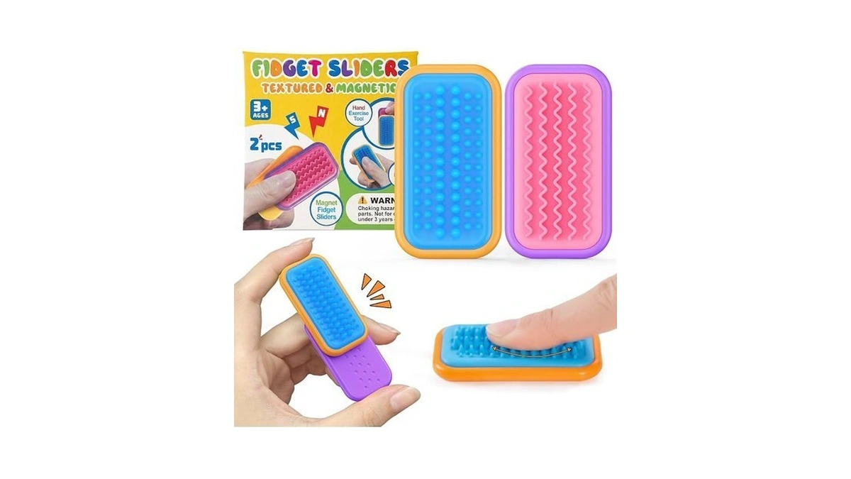 Magnetic Sensory Fidget Toys – Frozen Peak & Flow Wave