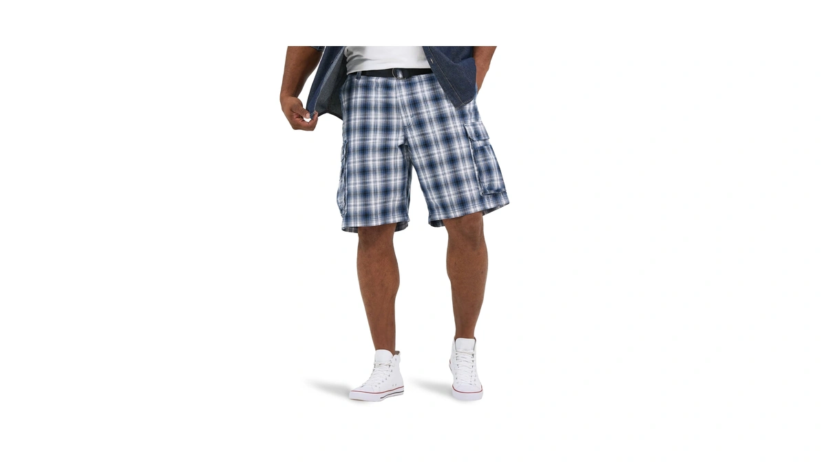 Lee Men's Big & Tall New Belted Wyoming Cargo Short,