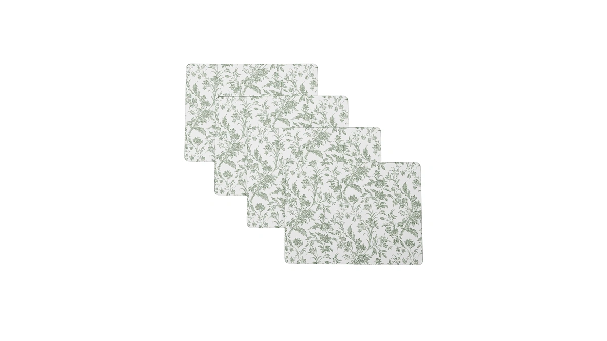 Laura Ashley Cork Placemats 16 X 12-inch For Kitchen And