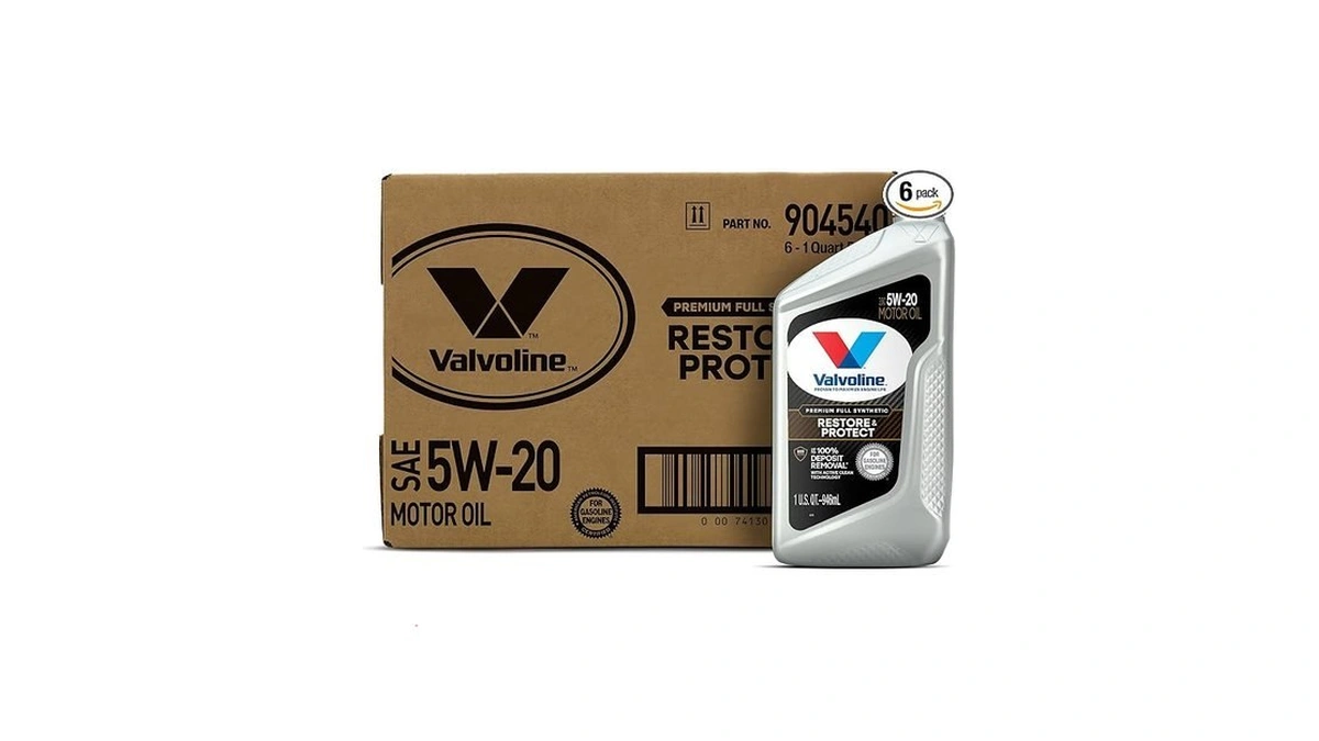 Valvoline Restore & Protect Full Synthetic 5w-20 Motor Oil 1