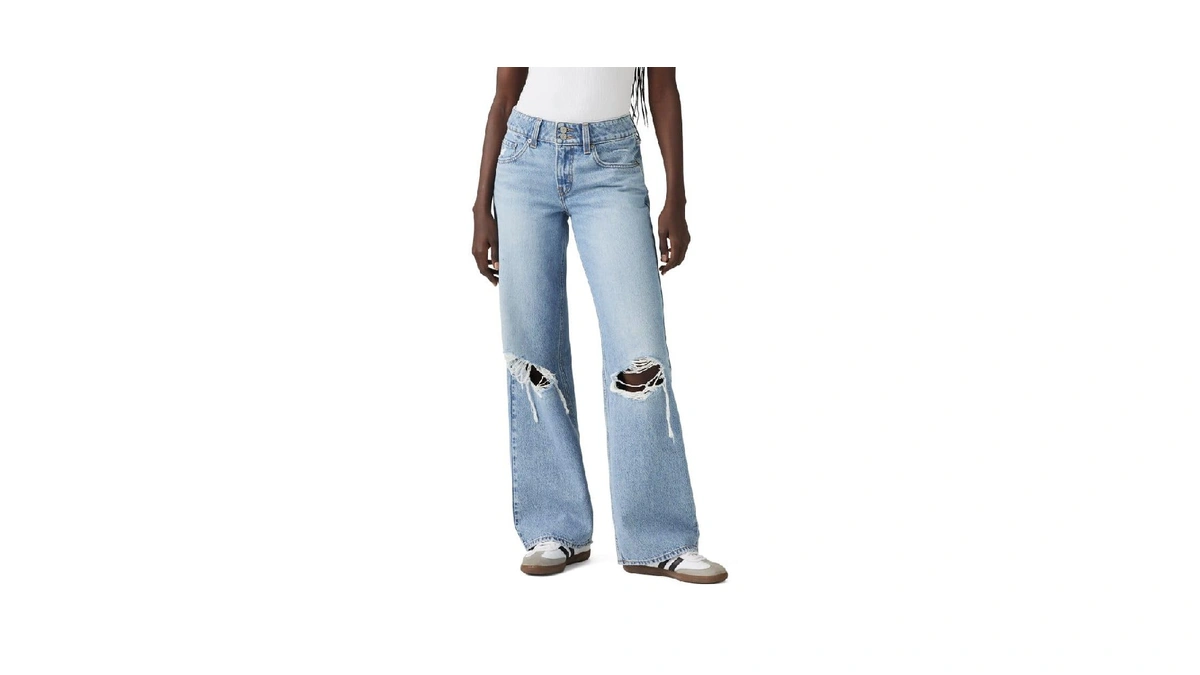 Levi's Women's Superlow Jeans, (new) Table Talk, 26 Regular