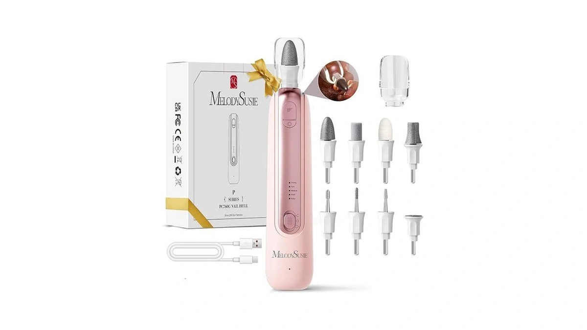 Melodysusie Cordless Pedicure & Manicure Nail Drill Kit, Pc760g For