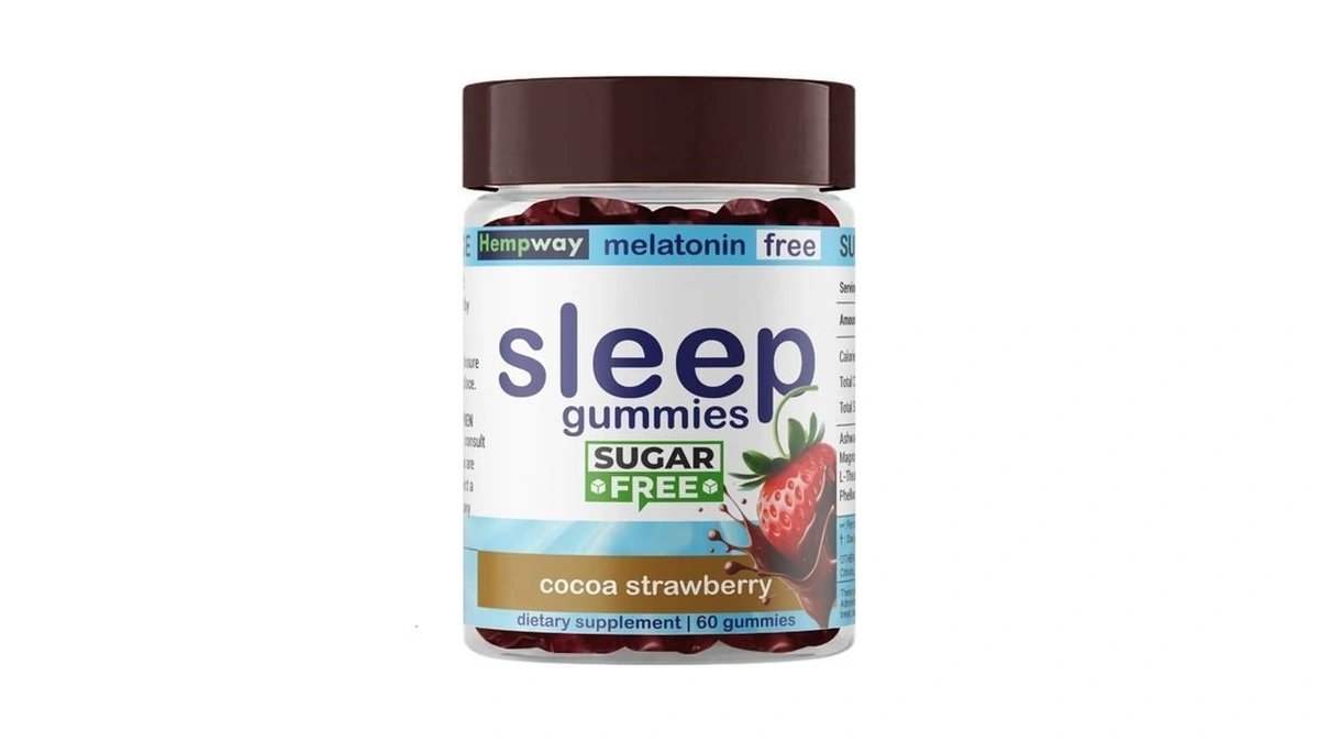 Hempway Melatonin Free Sleep Aid L Theanine Ashwagandha Magnolia Bark