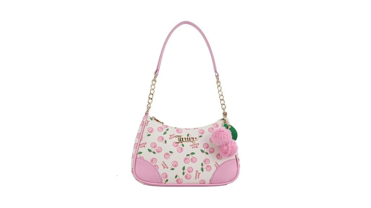 Juicy Couture Women's Cherry Girl Shoulder Bag, Stylish & Versatile