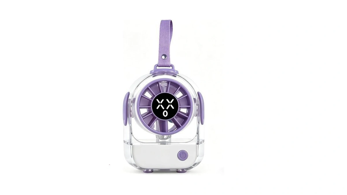 Mini Portable Fan, 5 Speeds 8500 Rpm Small Personal Fan
